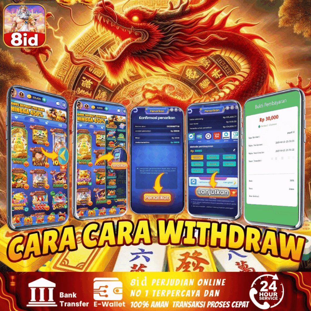 Cara Withdraw di 8ID APK